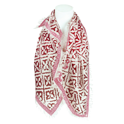 friendly hunting Cashmere Tuch - Eyes of Marrakesh - rose - pink - bordeaux