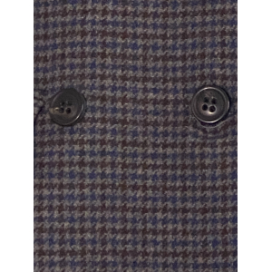 Kiltie Jacke "Club" - Hahnentritt grau blau braun