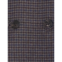 Kiltie Jacke "Club" - Hahnentritt grau blau braun