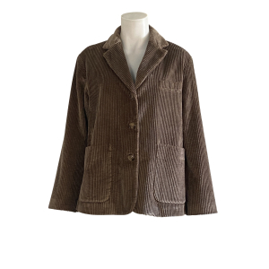 Kiltie Cord Blazer "Petra " camel