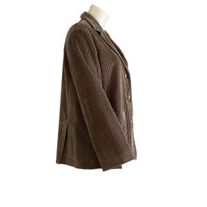 Kiltie Cord Blazer "Petra " camel