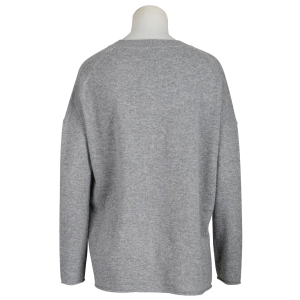 Allude Pullover  - Cashmere - hellgrau melange