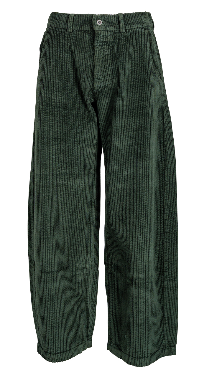 LABO.ART Cordhose  "Panta Sbam" - grün