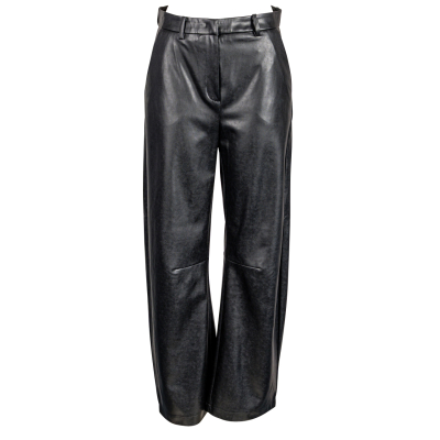Cambio / Studio 87 Hose "Edita" - Lederimitat schwarz