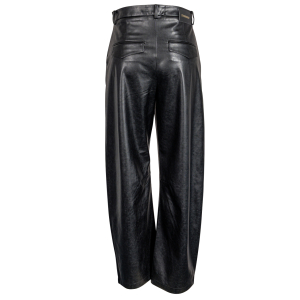 Cambio / Studio 87 Hose "Edita" - Lederimitat schwarz