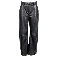 Cambio / Studio 87 Hose "Edita" - Lederimitat schwarz