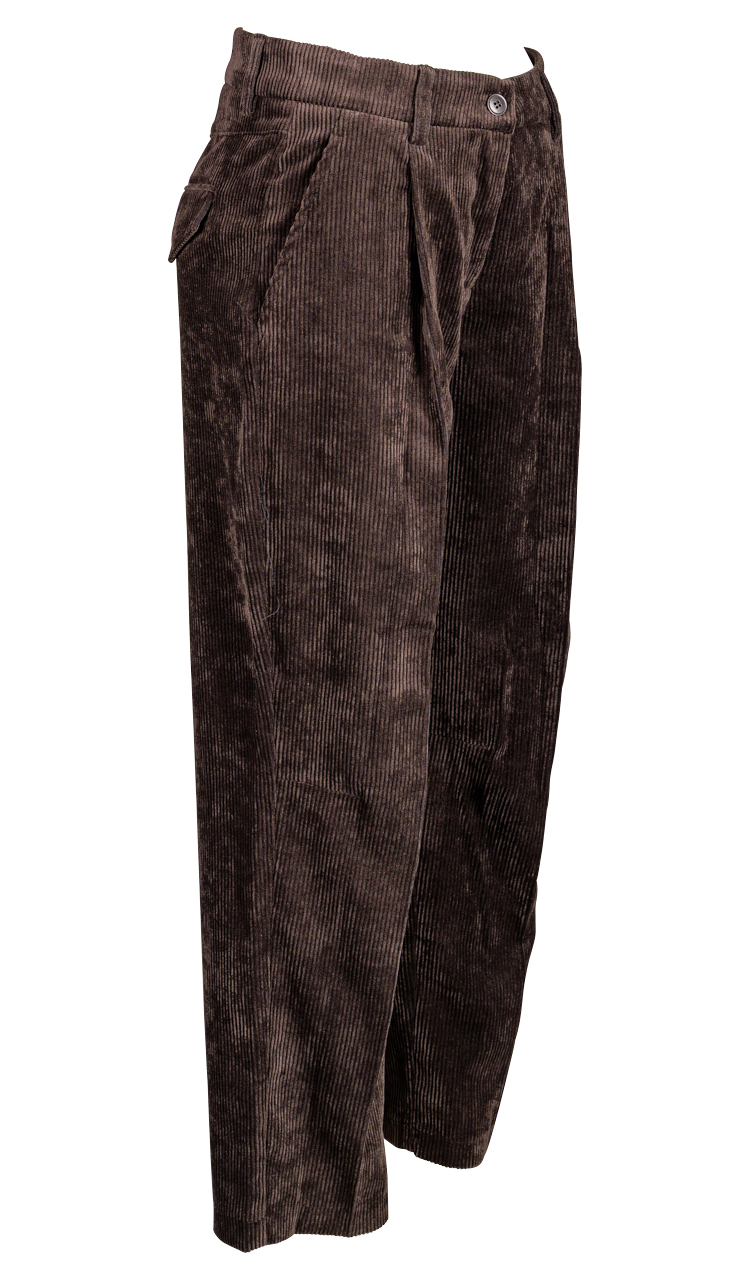 Cambio Cordhose "Ortensia" - dunkelbraun