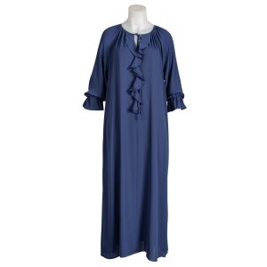 Janice & Jo  Kleid Rüschen - dunkelblau