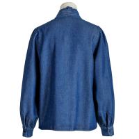 Soluzione Jeans Bluse - dunkelblau