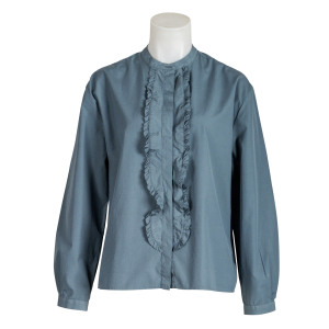 Soluzione Bluse Rüschen - petrol