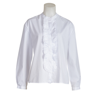 Soluzione Bluse Rüschen - weiß