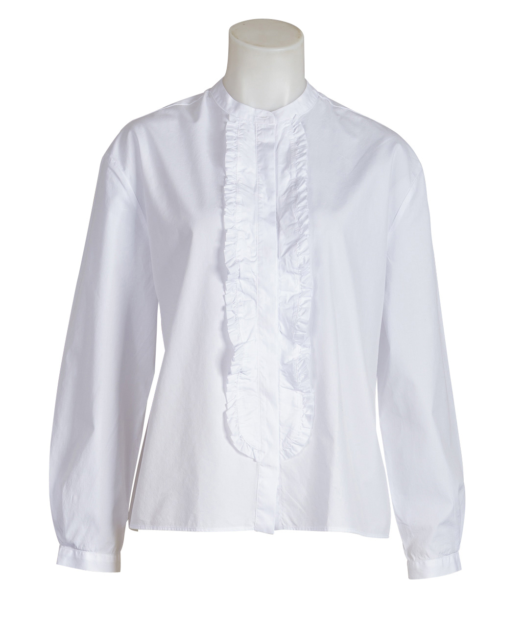 Soluzione Bluse Rüschen - weiß