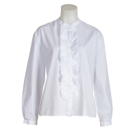 Soluzione Bluse Rüschen - weiß