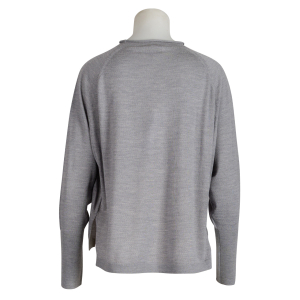 FFC Pullover - hellgrau melange