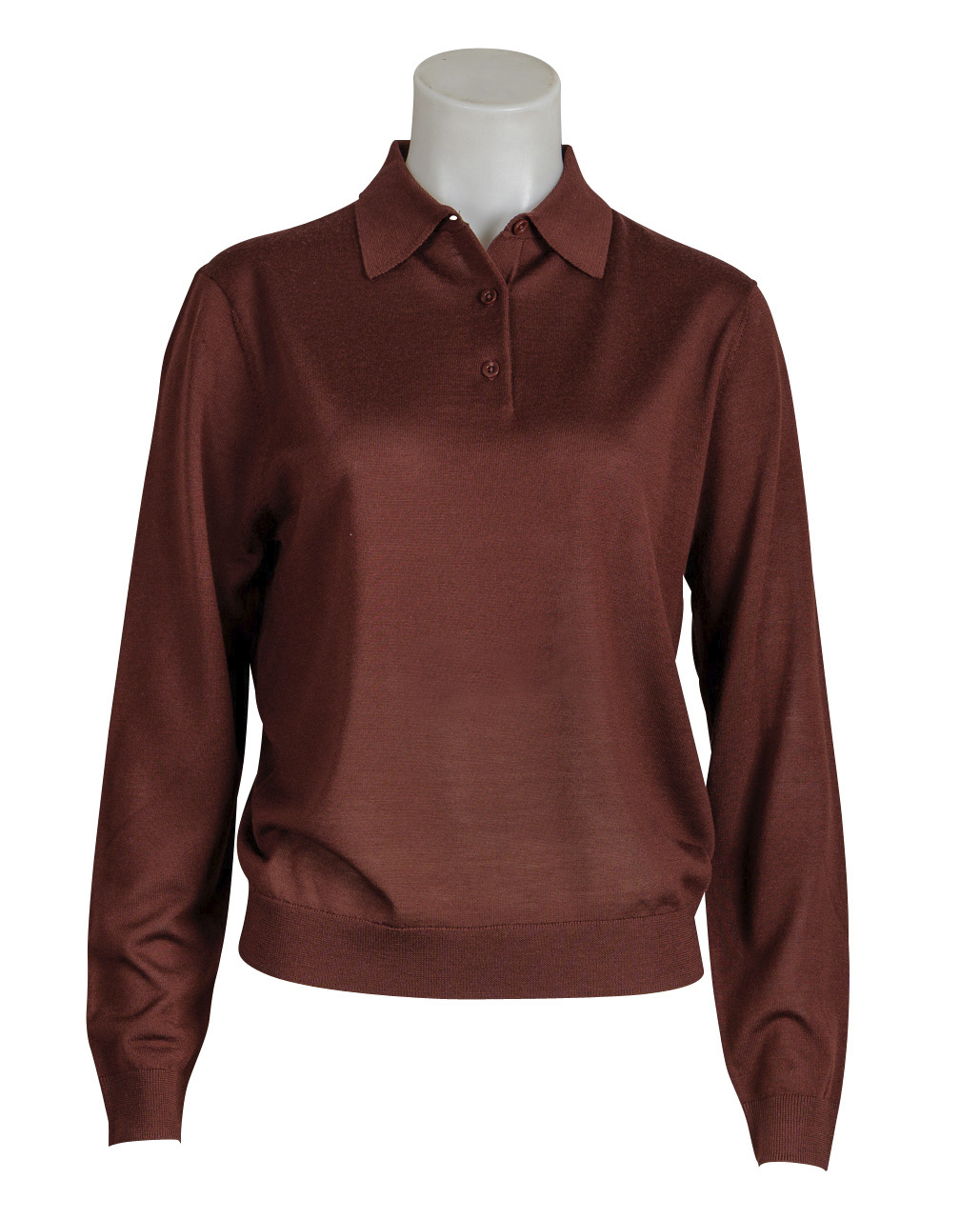 FFC Pullover Polo - braun - marone