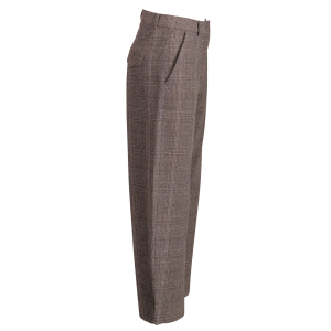 Cambio Hose "Edita" Glencheck - braun - beige