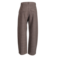 Cambio Hose "Edita" Glencheck - braun - beige