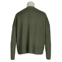 Allude V-Cardigan - tannengrün