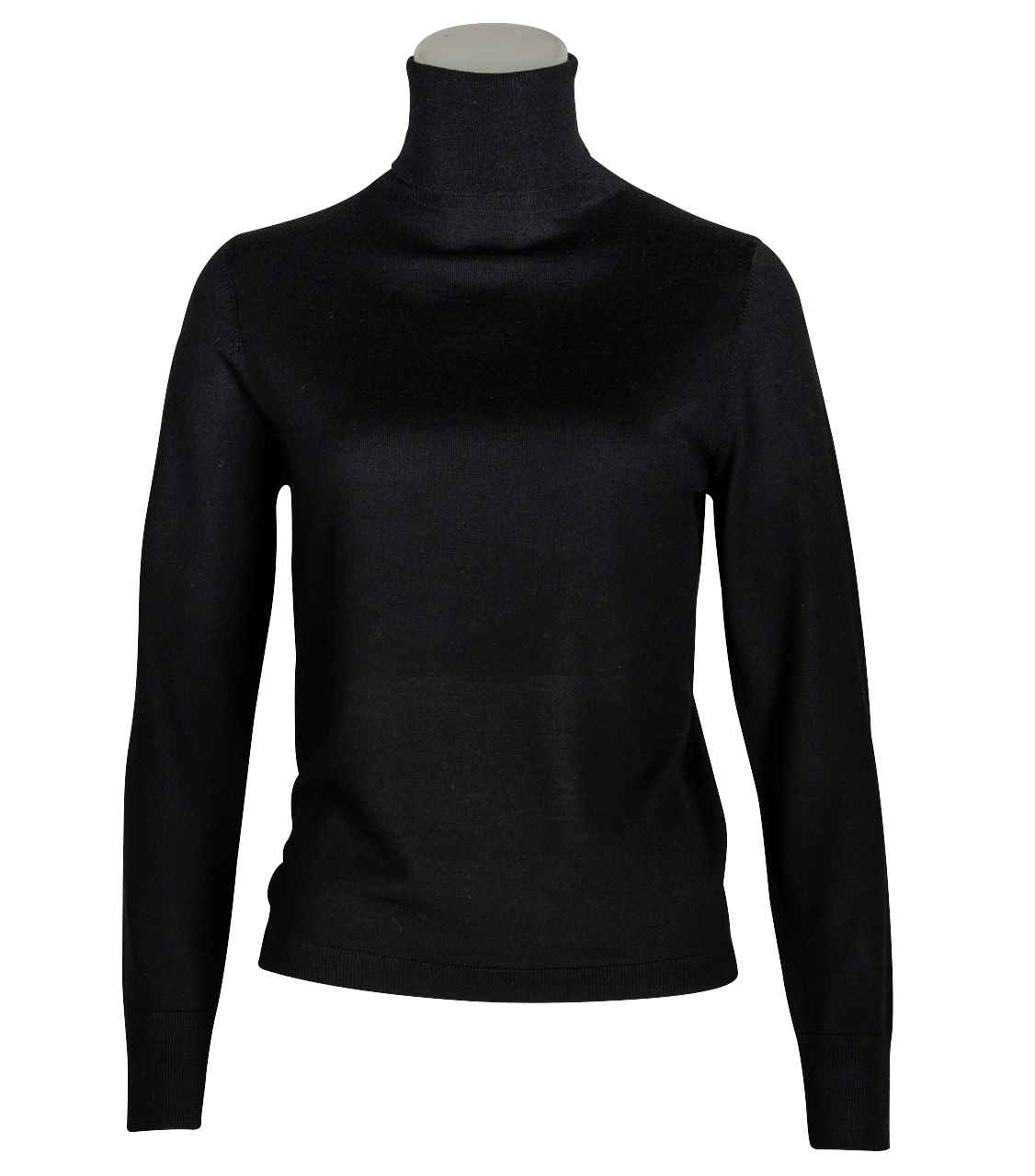 Allude Rollkragen Pullover - schwarz
