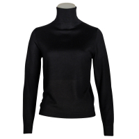 Allude Rollkragen Pullover - schwarz
