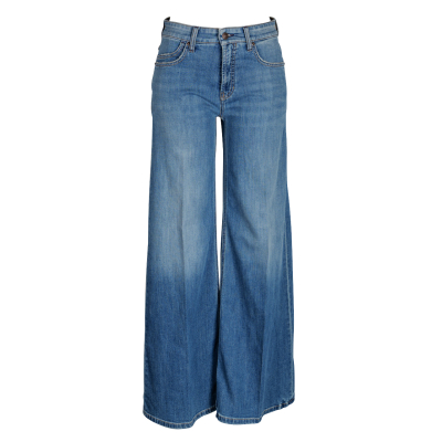 Cambio / Studio 87 Jeans "Palazzo" flare - hellblau