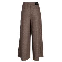 Cambio / Studio 87 Hose "Aveline" Glencheck - braun / beige