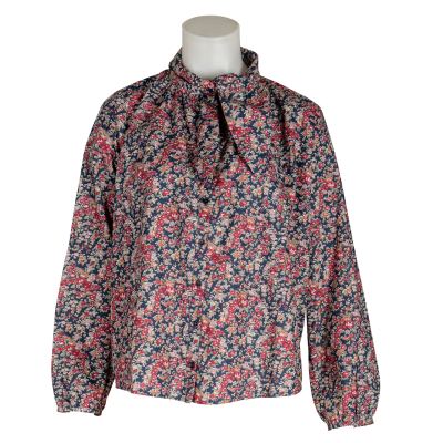 des petits hauts Bluse "Rainbow" floral - blau rot