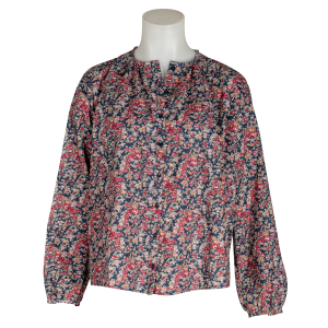 des petits hauts Bluse "Rainbow" floral - blau rot