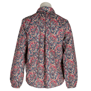 des petits hauts Bluse "Rainbow" floral - blau rot