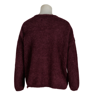 des petits hauts Cardigan "Bea" bordeaux