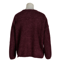 des petits hauts Cardigan "Bea" bordeaux