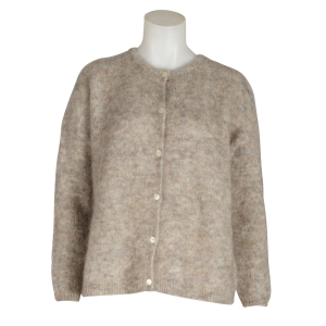 des petits hauts Cardigan "Bea" taupe melange