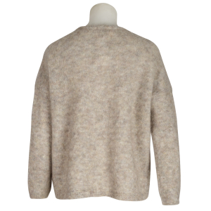 des petits hauts Cardigan "Bea" taupe melange