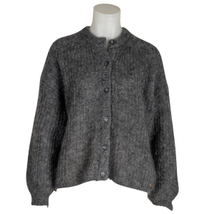 des petits hauts Cardigan "Alma" anthrazit melange