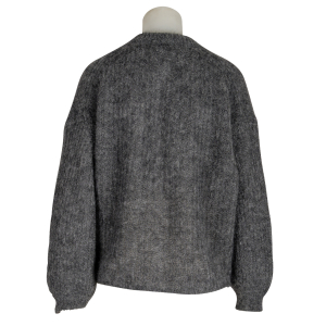 des petits hauts Cardigan "Alma" anthrazit melange