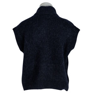 des petits hauts Strickweste "Alibou" dunkelblau
