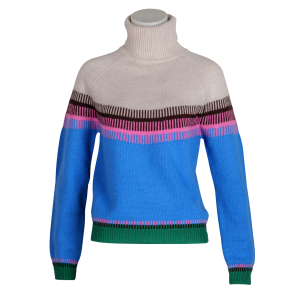 Jumper 1 2 3 4 Pullover Rollkragen - multicolor