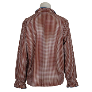 des petits hauts Bluse "Sulli" kariert - braun...
