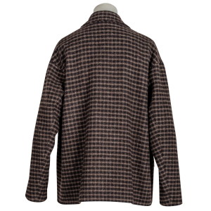 Lis Lareida Blazer "Oslo" kariert - braun / schwarz / beige