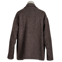 Lis Lareida Blazer "Oslo" kariert - braun / schwarz / beige