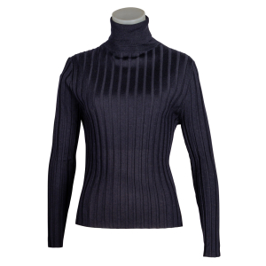 Allude Rollkragen Pullover - dunkelblau