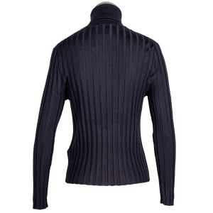 Allude Rollkragen Pullover - dunkelblau