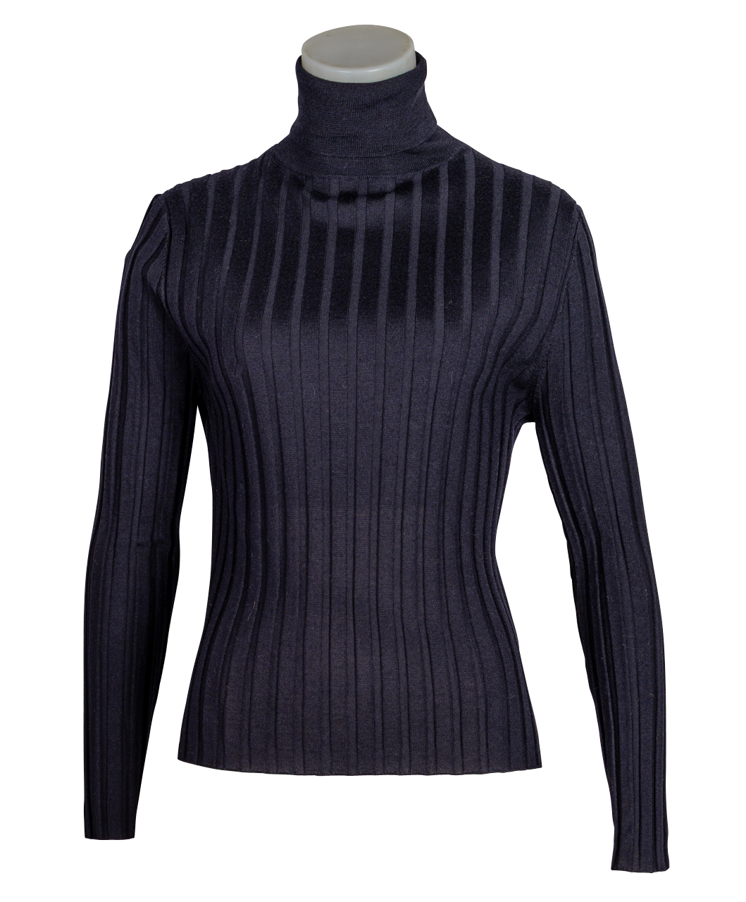 Allude Rollkragen Pullover - dunkelblau