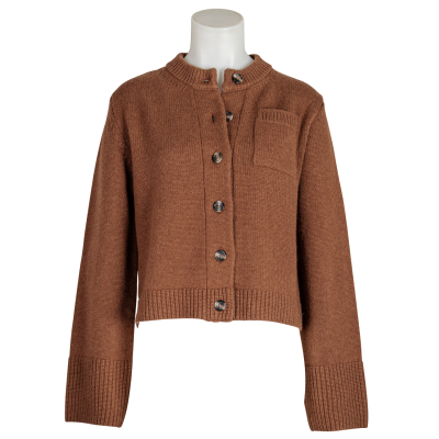 Anna V Berg Cardigan "Lilly" - rehbraun