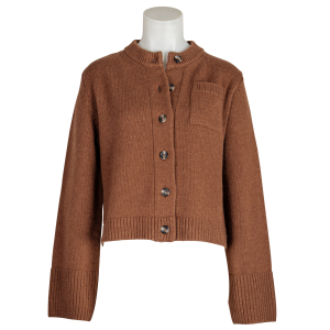Anna V Berg Cardigan "Lilly" - rehbraun