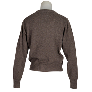 Anna V Berg Cardigan "Clara" - schlamm melange