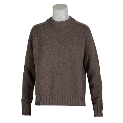 Anna V Berg Pullover "Mary" - schlamm melange