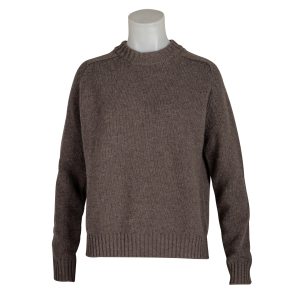 Anna V Berg Pullover "Mary" - schlamm melange
