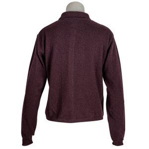 Anna V Berg Cardigan "Luna" - aubergine