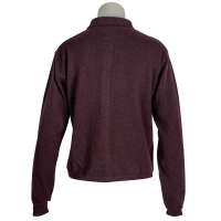 Anna V Berg Cardigan "Luna" - aubergine